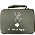 PAW-SITIVE Pet First Aid Kit for Dogs & Cats-22-Piece Emergency Care Kit / Vet-Reviewed /  Nitrile Gloves, Tick Remover, Thermometer & More